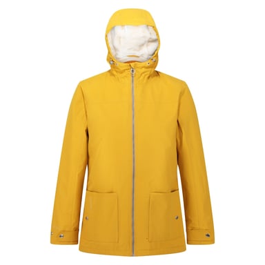 Regatta Dames/dames Bergonia II Hooded Waterproof Jasje (Mosterdzaad)