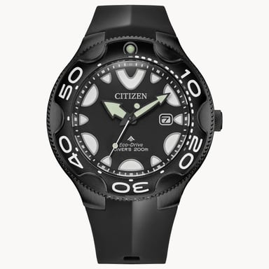 Citizen Promaster Orca Heren Zwarte Horloge BN0235-01E