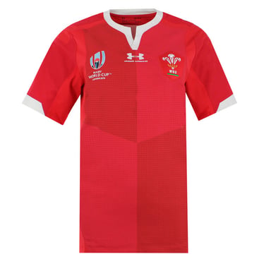 Under Armour Rugby World Cup Fitted Korte Mouw Rood Heren T-shirt 1341597 609