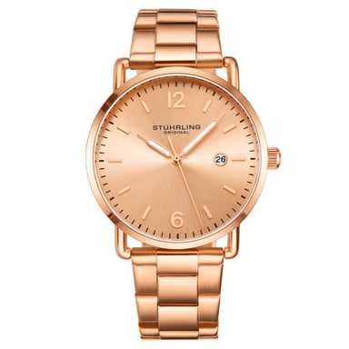 RoséGoud "Oslo" Kwarts 38 mm