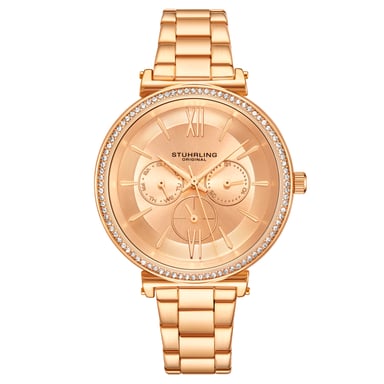RoséGoud "Aria" Kwarts 40 mm