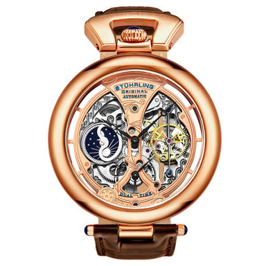 Roségoud “Emperor’s Grandeur” Automatisch 49mm Skeleton
