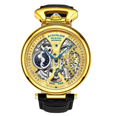 Goud “Emperor’s Grand DT” Automatisch 46mm Skeleton