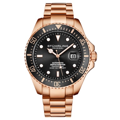 Goud en Zwart "Depthmaster" Automatisch 42mm