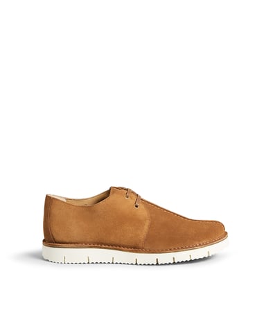 Ted Baker Lawton Suede Lace Up Shoe, Brown