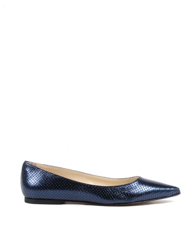 Leren Ballerina Flat schoenen