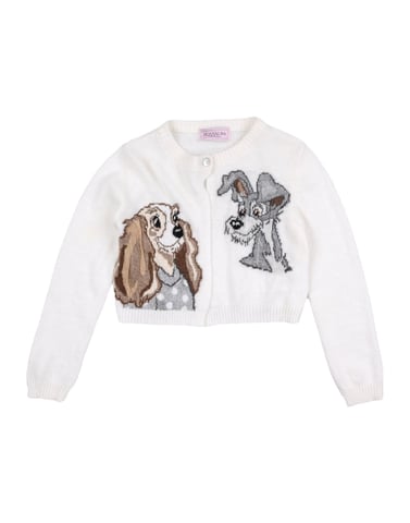 KNITWEAR Monnalisa White Girl Viscose
