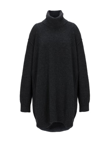 Dress Isabel Benenato Steel Grey Women's Merinos Wool