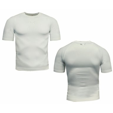 Puma Korte Mouw Crew Wit Heren Bodywear Functioneel Basislaag T-shirt 741996 02