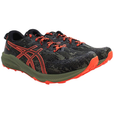 Asics Fuji Lite 3 Heren Groen/Zwart Hardloopschoenen