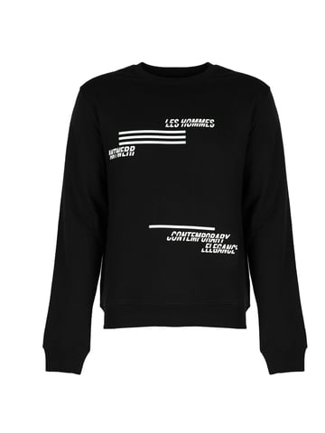 Les Hommes blouse Mannen zwart
