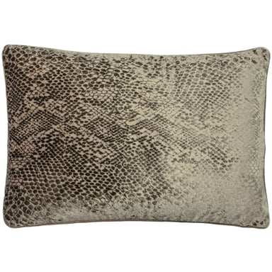 Paoletti Python Snake Piped Cushion Cover
