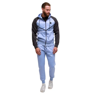Mens Kam Two Piece Tracksuit Hoodie & Jogger Set