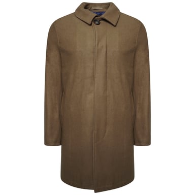 Harry Brown Camel Wool Blend Overcoat