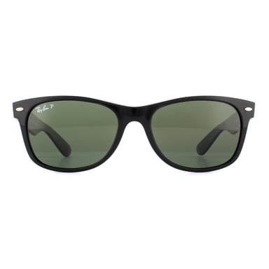 Ray-Ban Zonnebril Nieuwe Wayfarer 2132 901/58 Zwart Groen G-15 Gepolariseerd 55mm