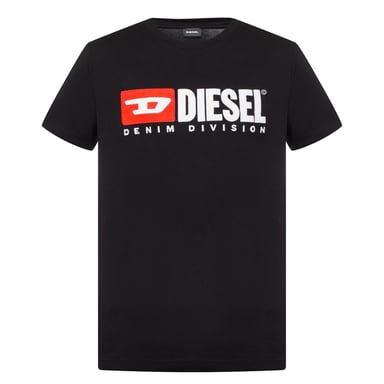 Diesel T-Diego-Division Logo Zwart T-shirt