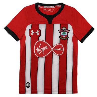Under Armour Southampton FC Korte Mouw Kids Wit Rood Voetbal Top 1315409 602