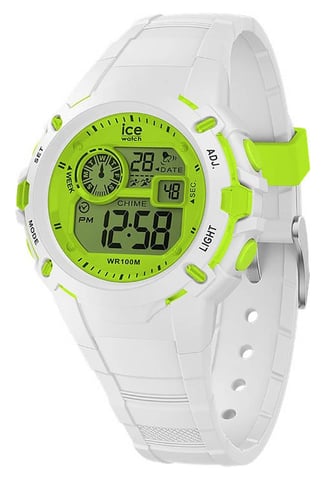 Ice Watch Ice Digit Explorer - Witte Limoen Dameshorloge 024004