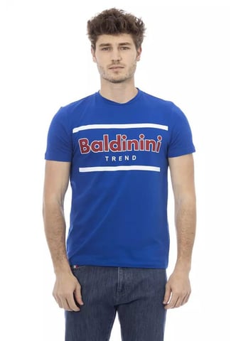 T-shirt Met Ronde Hals En Print Op De Voorkant