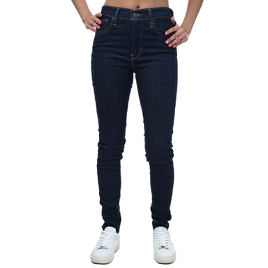 Women's Levis High Rise Jeans in Rinsed