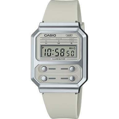 Casio Casio Collectie Vintage Unisex Beige Horloge A100WEF-8AEF