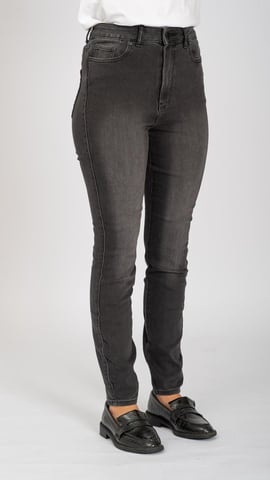 De Originele Performance Skinny Jeans - Gewassen Zwarte Denim
