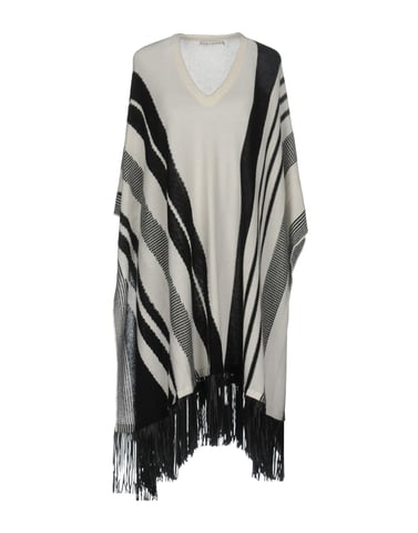 Alice + Olivia Ivory Wool Cape