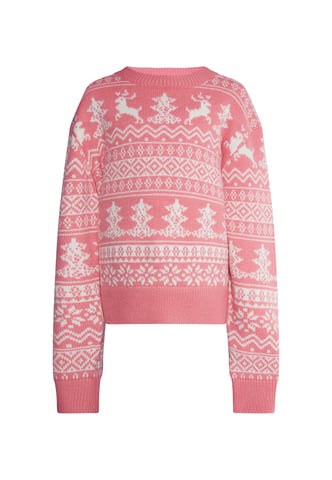 Mymo Jumper meisjes (kinderen) roze wit