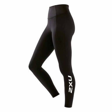 2XU New Heights Compression Dames Zwarte Halfhoge Panty