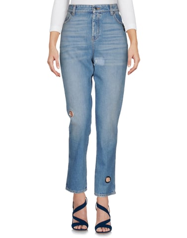 Christopher Kane Blue Cotton Jeans