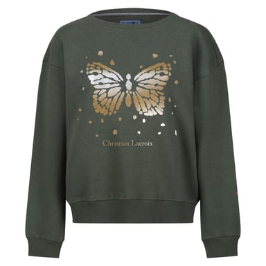 Regatta Dames/Dames Christian Lacroix Beauvision Vlinder Sweatshirt (Donkere Khaki)