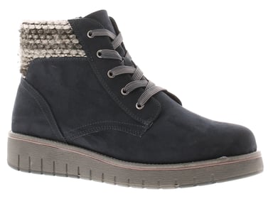 Marco Tozzi Womens Boots Ankle Maizie Lace Up dk navy