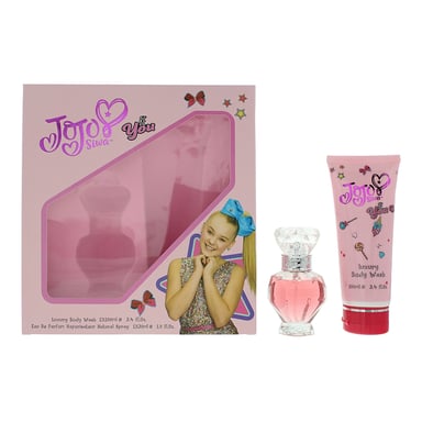 Jojo Siwa Be You Eau De Parfum 30ml + Body Wash 100ml Gift Set For Her