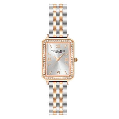 VICTORIA HYDE Westminster horloge in zilver roségoud