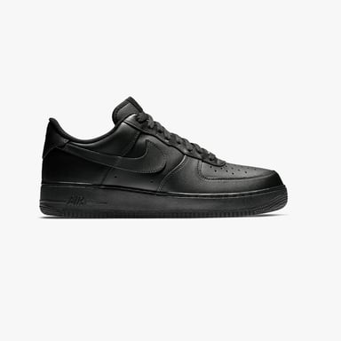 Nike Air Force 1 '07 Trainers Black/Black