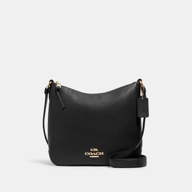 Ellie File Bag in Pebbled Leather