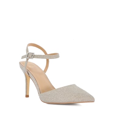 Dune Ladies Caitlyn - Diamante Buckle Open Court