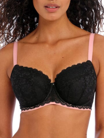 Offbeat Underwired Padded Half Cup Bra