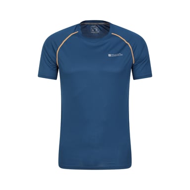 Mountain Warehouse Heren Aero II T-Shirt met korte mouwen (Marine)