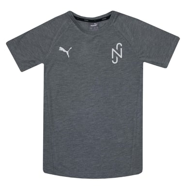 Boy's Puma Junior Neymar Evostripe T-Shirt in Grey