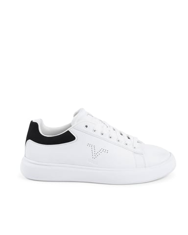 V Italia Heren Sneaker SNK 004 M Wit Zwart
