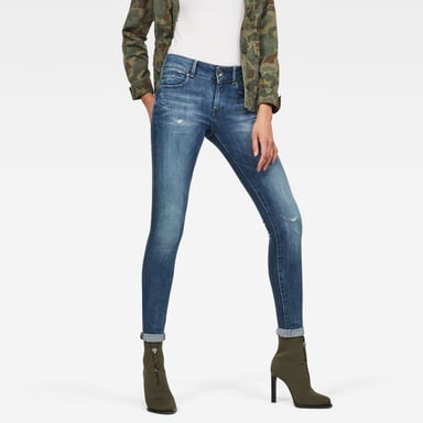 G-Star RAW Midge Cody Mid Waist Skinny Jeans