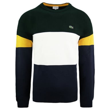 Lacoste Effen Heren Colourblock Sweater