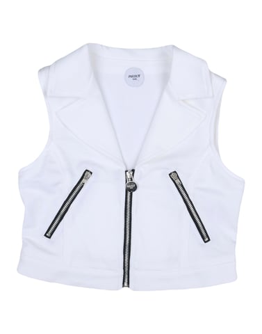 SUITS AND JACKETS Parrot White Girl Cotton