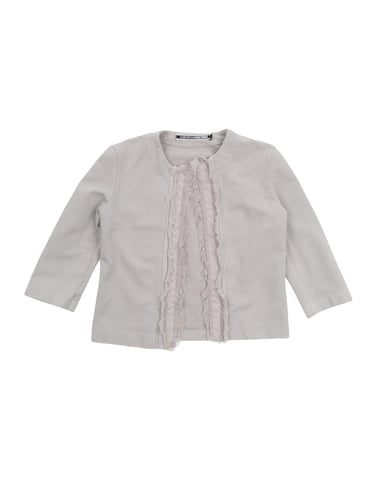 SUITS AND JACKETS European Culture Light grey Girl Cotton