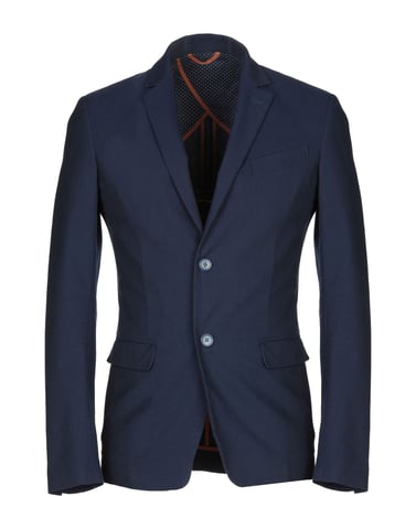 SUITS AND JACKETS Imperial Dark blue Man Cotton