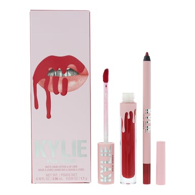Kylie By Kylie Jenner Matte Lipstick 3ml + Lip Liner 1.1g - 402 Mary Jo