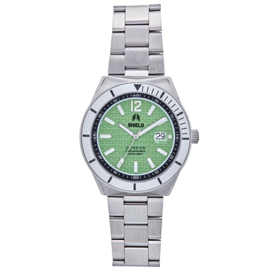 Shield Condor Armbandhorloge met datum - groen