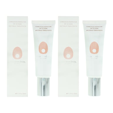 Omorovicza Complexion Perfector SPF 20 Dark Tinted Moisturiser 50ml x 2