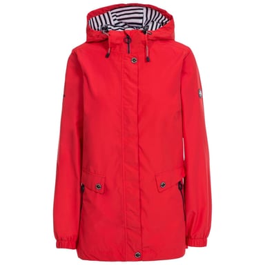 Trespass Dames/dames Flourish Waterproof Jasje (Rood)